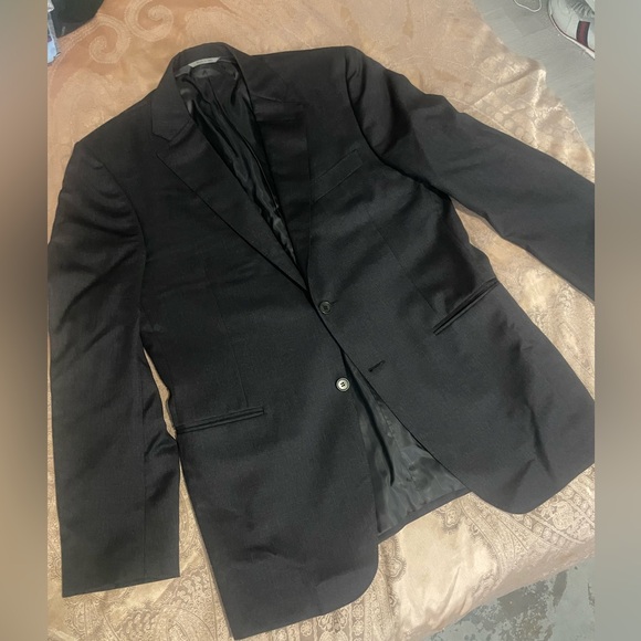 Canali Mens Grey Wool Jacket Sz 42L NWOT - Picture 2 of 9